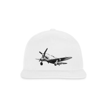P-47 Thunderbolt - Snapback Baseball Cap - white - Front