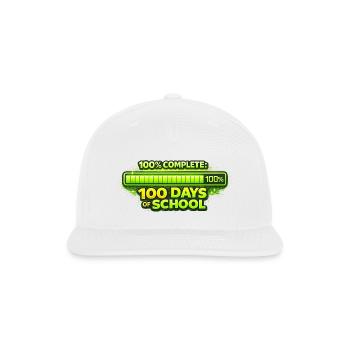 Design unavailable - Snapback Baseball Cap - white - Front