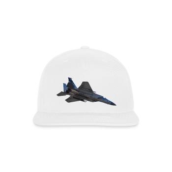 McDonnell Douglas F-15E Strike Eagle - Snapback Baseball Cap - white - Front