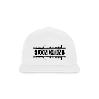 LONDON - Snapback Baseball Cap - white - Front