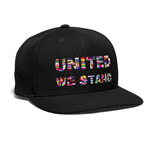 UNITED WE STAND - Snapback Baseball Cap