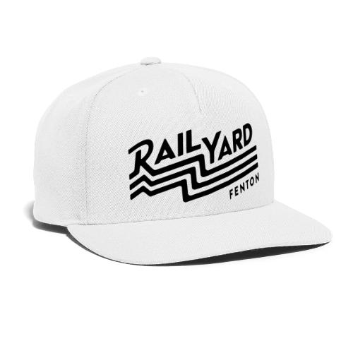Black Railyard Logo - Snapback Baseball Cap
