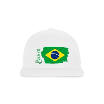 T shirt screen printing new brand - Snapback Baseball Cap - white - Front