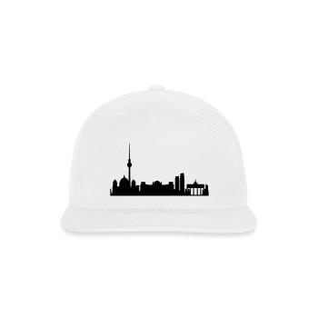 Berlin - Snapback Baseball Cap - white - Front