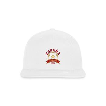 España Vamos 2026 Gold Emblem - Snapback Baseball Cap - white - Front