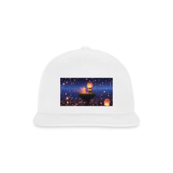 Floating Lantern Isle Bond - Snapback Baseball Cap - white - Front