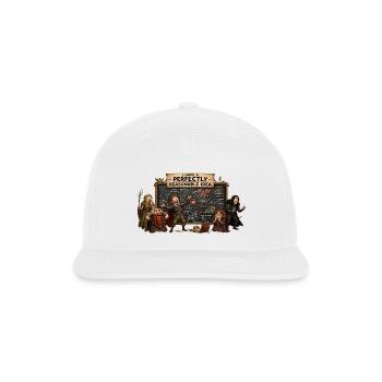 Brilliant Plan Ensemble - Snapback Baseball Cap - white - Front