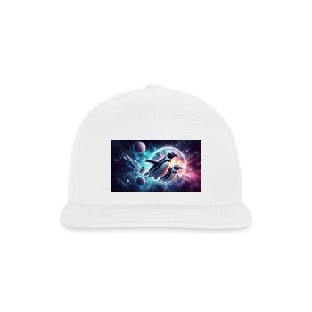 Waddling Orbiters - Snapback Baseball Cap - white - Front