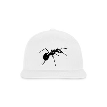 Ant / Forest Ant / Ants - Snapback Baseball Cap - white - Front