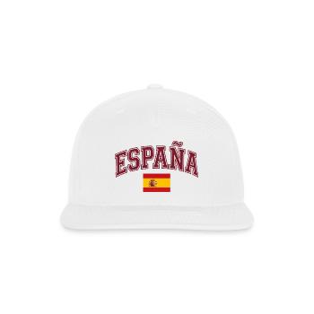 España Arch Banner International football - Snapback Baseball Cap - white - Front