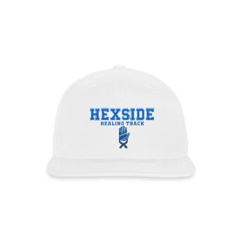 Hexside Healing Track - Snapback Baseball Cap - white - Front