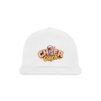 Cheerleading a Sport Tumbles and Lifts Spirits - Snapback Baseball Cap - white - Front