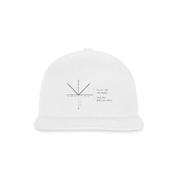 Filter The Noise - Snapback Baseball Cap - white - Front