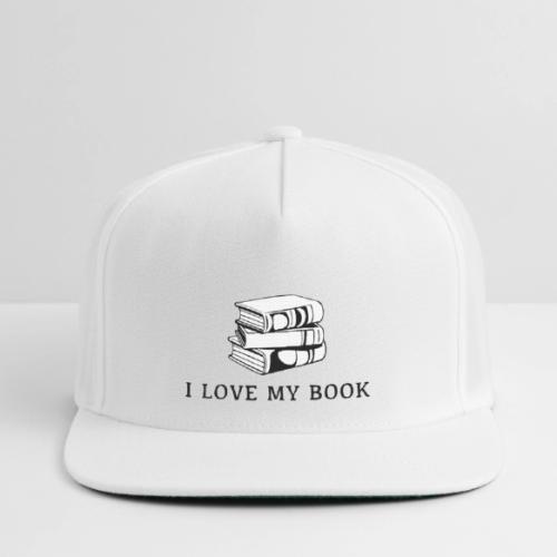 I love my book t-shirt - Snapback Baseball Cap