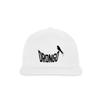 drongo - Snapback Baseball Cap - white - Front