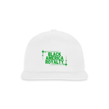 BAR Excitement Green - Snapback Baseball Cap - white - Front