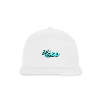 Life from GO - Snapback Baseball Cap - white - Front