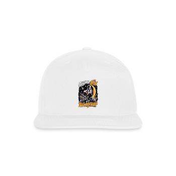 King Of The Pitch Football Design - Snapback Baseball Cap - white - Front