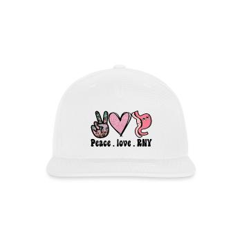 Bariatric Surgery - Snapback Baseball Cap - white - Front