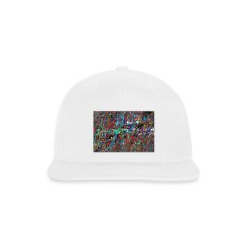 schwijngdingj - Snapback Baseball Cap - white - Front