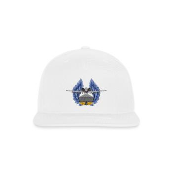 A-10 Thunderbolt - Snapback Baseball Cap - white - Front