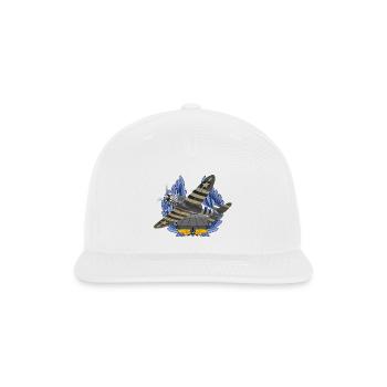 P-47 Thunderbolt - Snapback Baseball Cap - white - Front
