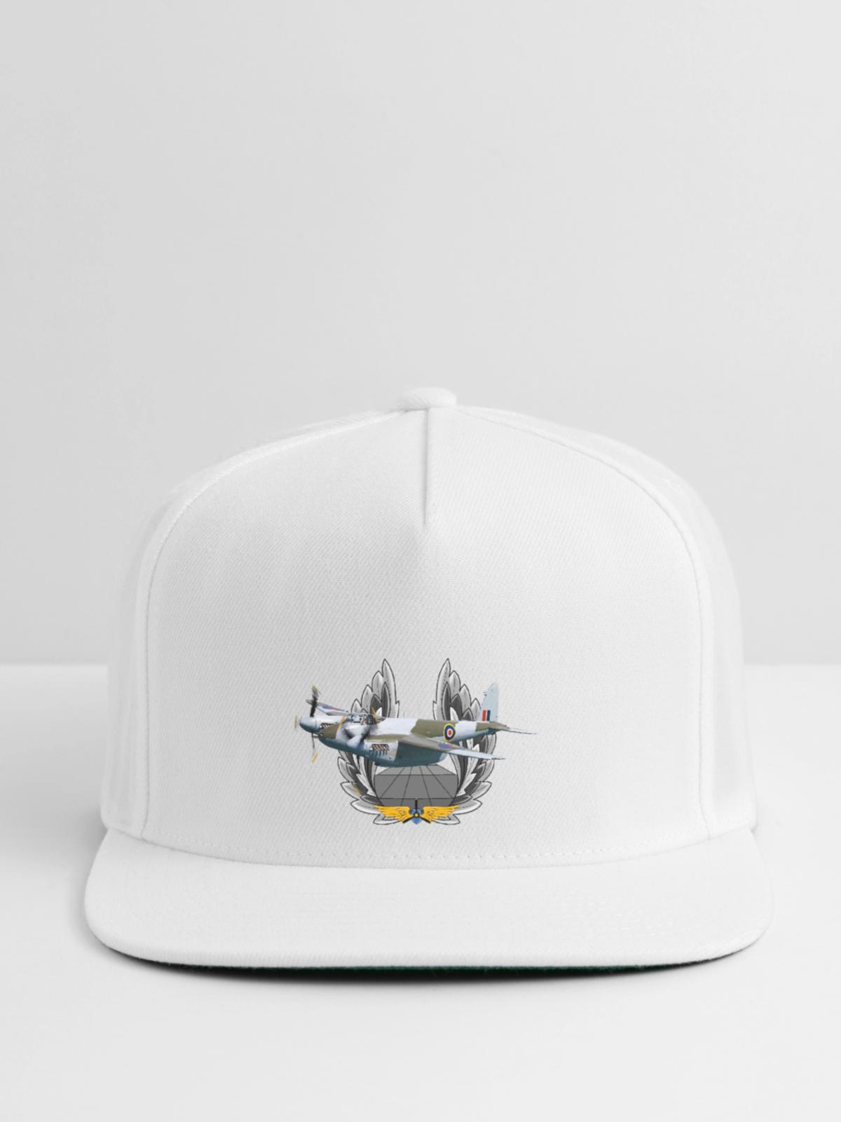 Mosquito - Snapback Baseball Cap - white - Front