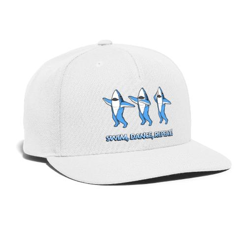 Dancing Sharks - Swim, Dance, Repeat - Snapback Baseball Cap