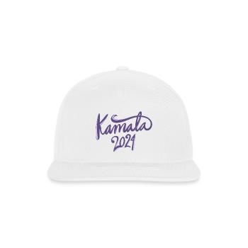 Kamala 2024 - Snapback Baseball Cap - white - Front