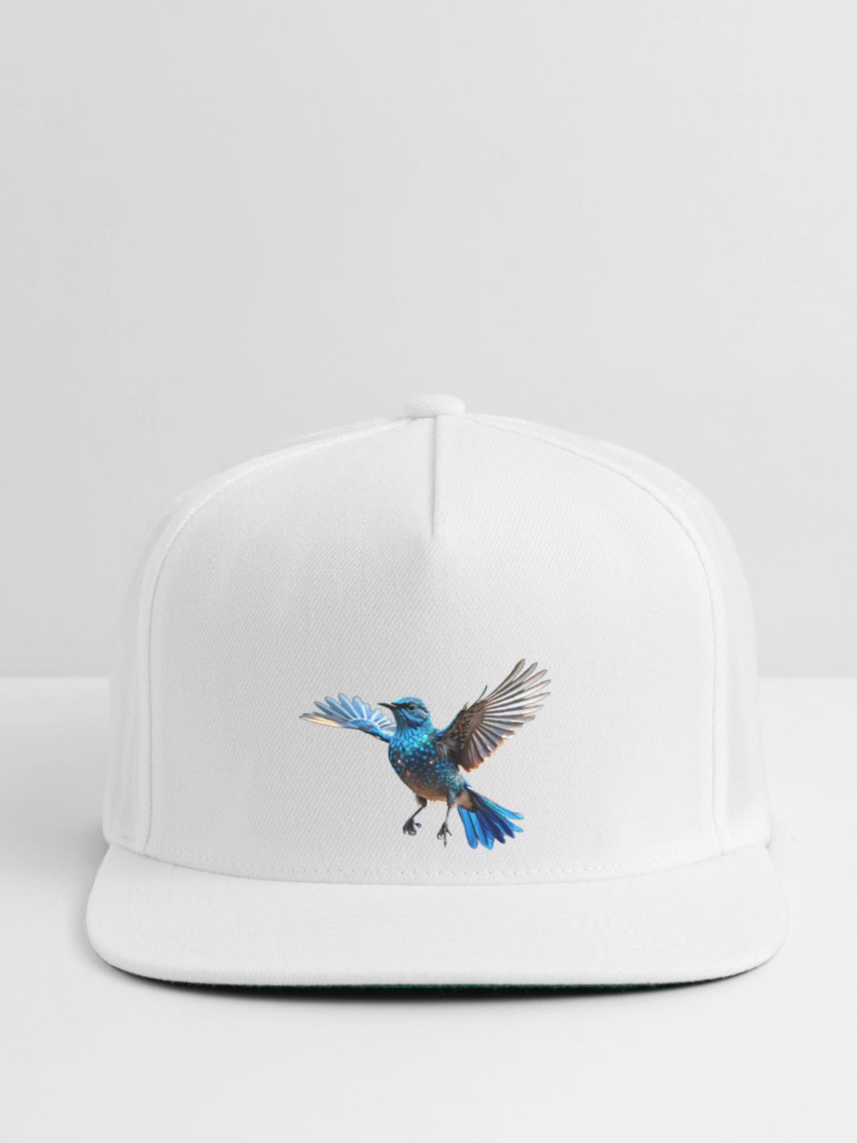 Beautiful bird - Snapback Baseball Cap - white - Front