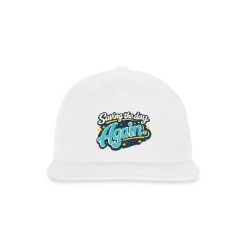 Saving the Day Again - Snapback Baseball Cap - white - Front