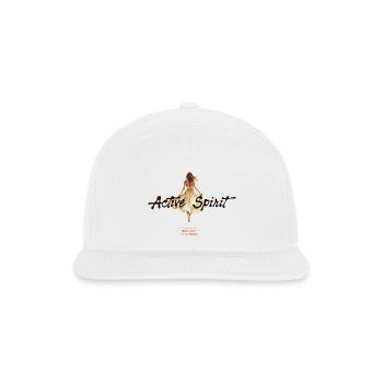 Active Spirit Dance Illustration - Snapback Baseball Cap - white - Front