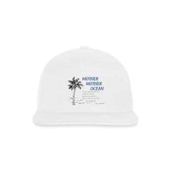 Mother Mother Ocean - Snapback Baseball Cap - white - Front