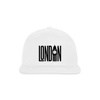London 2025 - Snapback Baseball Cap - white - Front