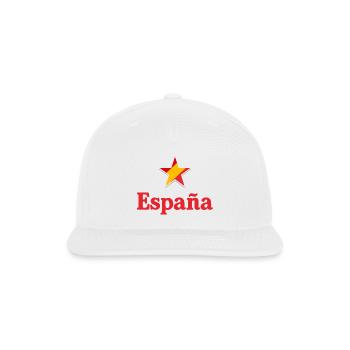 Stars of Spain - España - Snapback Baseball Cap - white - Front