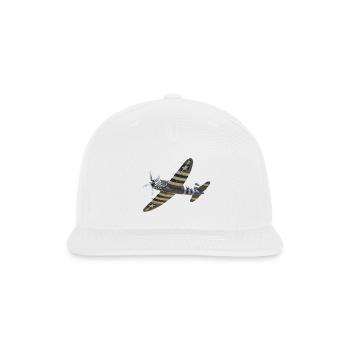 P-47 Thunderbolt - Snapback Baseball Cap - white - Front