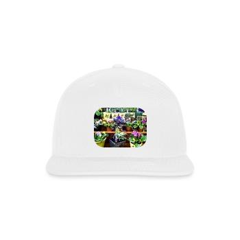 African Violets For Sale - Snapback Baseball Cap - white - Front