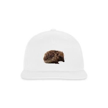 Hedgehog Dusk Spikes - Snapback Baseball Cap - white - Front