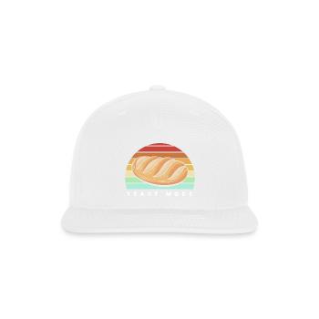 Bread Baker Bread Sourdough Baking - Snapback Baseball Cap - white - Front