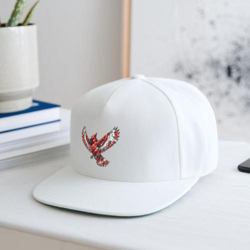 Cardinal in Flight - Snapback Baseball Cap
