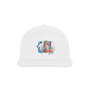 Angel - Snapback Baseball Cap - white - Front