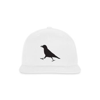Crow I - Snapback Baseball Cap - white - Front