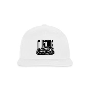 Mustang Love - Snapback Baseball Cap - white - Front