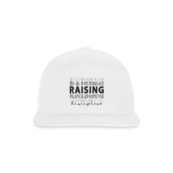 Raising Disciples - Snapback Baseball Cap - white - Front