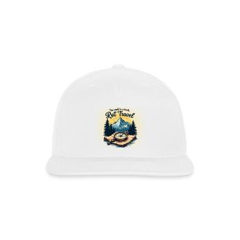 nature - Snapback Baseball Cap - white - Front