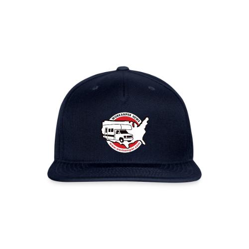 Workamper News Official Logo with Website URL - Snapback Baseball Cap