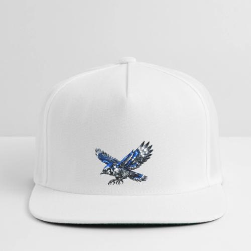 Silver Blue Jay Dive - Snapback Baseball Cap