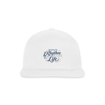 Rhythm of Life Music School Teaching Staff - Snapback Baseball Cap - white - Front