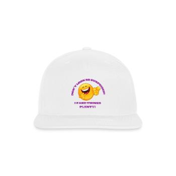 SO SURPRISED - Snapback Baseball Cap - white - Front