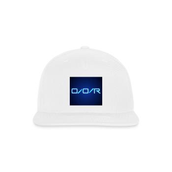 Neon 00VR Logo - Snapback Baseball Cap - white - Front